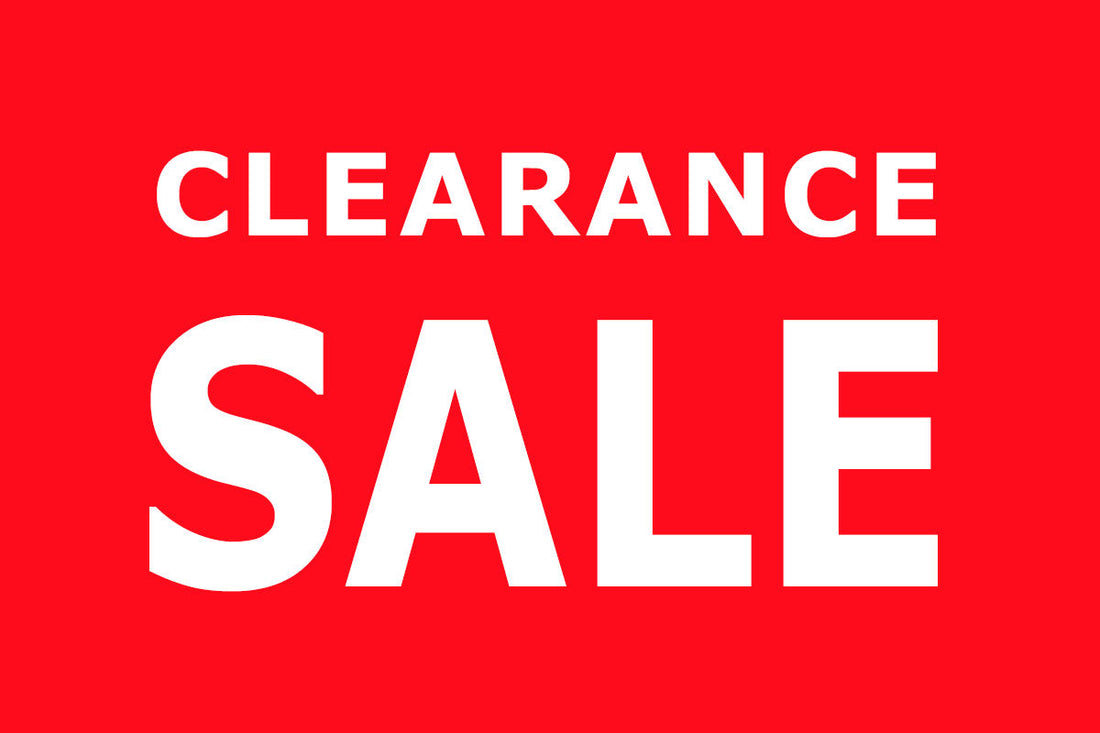 CLEARANCE SALEがスタート!