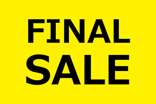 \\FINAL SALE 開催中!//