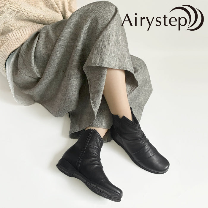 Airystepレザーブーツ036-1779