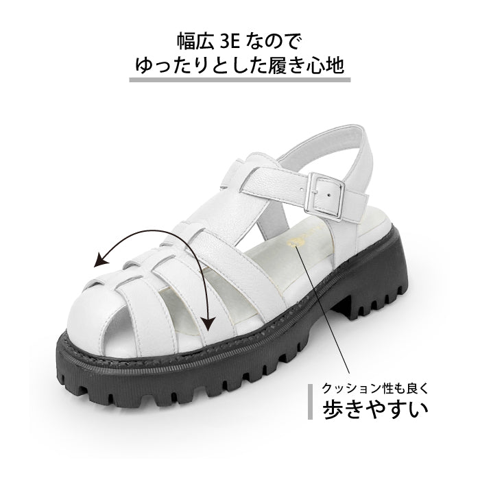 BEAUTYCREW CASUAL グルカサンダル 厚底 059-2028