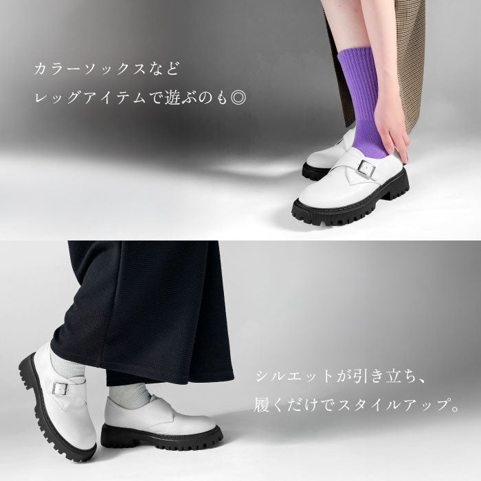 BEAUTYCREW CASUAL レザートラッドシューズ 059-2039aw