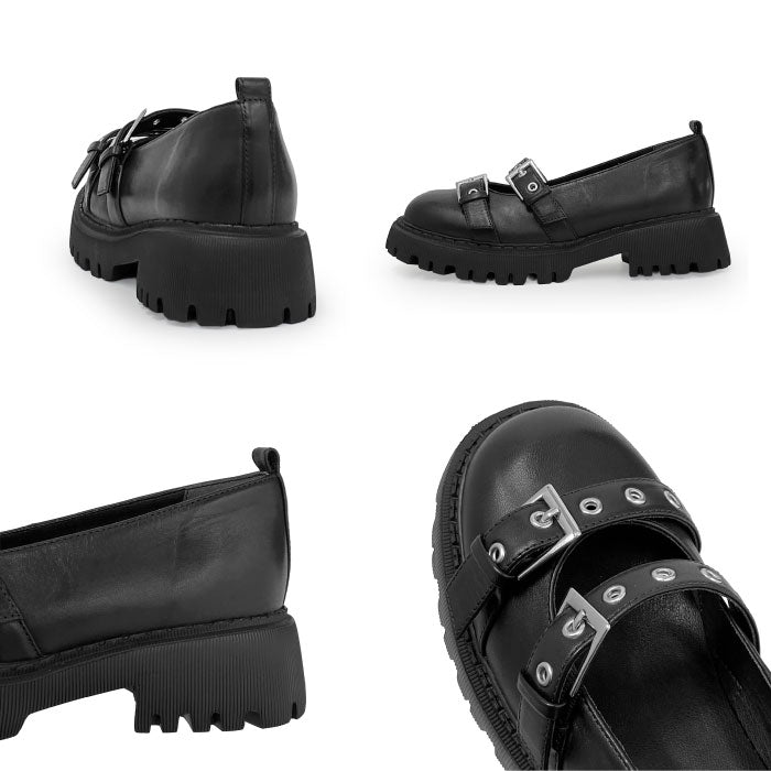 BEAUTYCREW CASUAL レザートラッドシューズ 059-2047aw