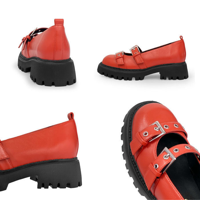 BEAUTYCREW CASUAL レザートラッドシューズ 059-2047aw