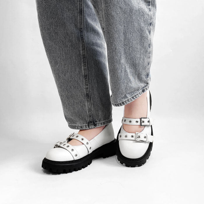 BEAUTYCREW CASUAL レザートラッドシューズ 059-2047aw
