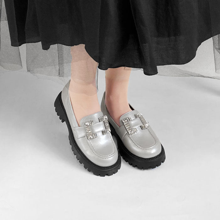 BEAUTYCREW CASUAL レザートラッドシューズ 059-2048aw
