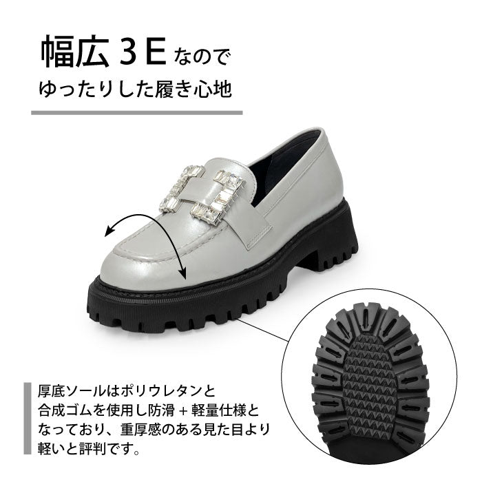 BEAUTYCREW CASUAL レザートラッドシューズ 059-2048aw