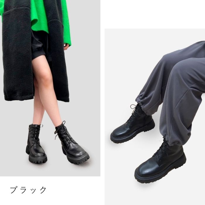 BEAUTYCREW CASUALレザーブーツ059-2055