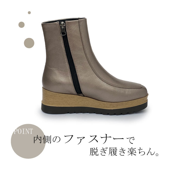 BEAUTYCREW CASUAL レザーブーツ 059-2564