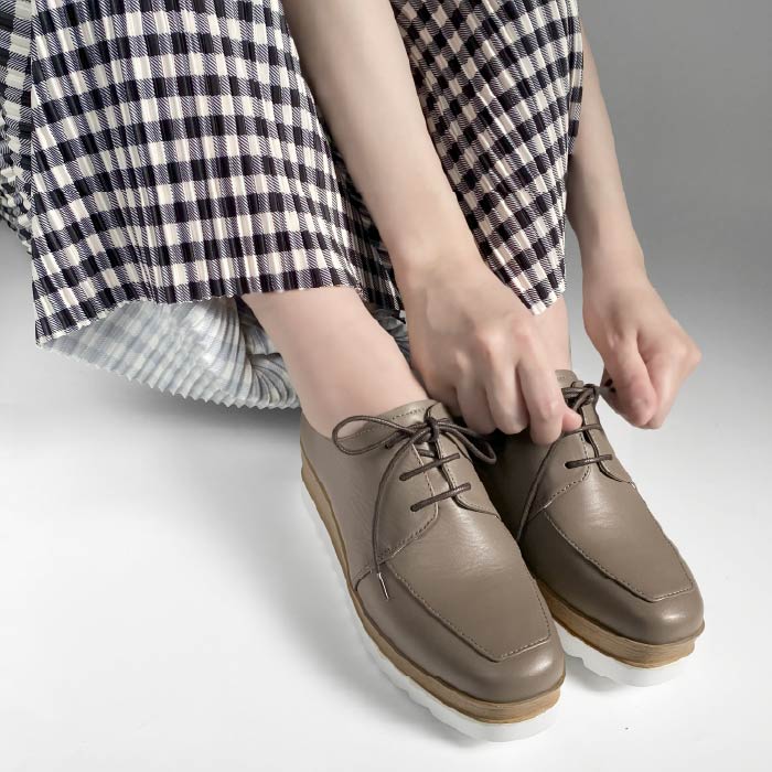 BEAUTYCREW CASUAL 厚底レザーシューズ 059-2581aw
