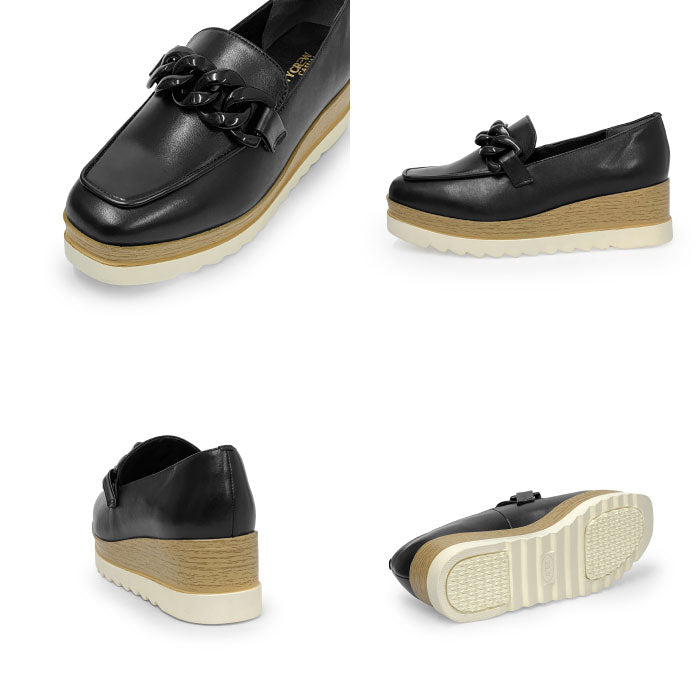 BEAUTYCREW CASUAL 厚底レザーシューズ 059-2583aw