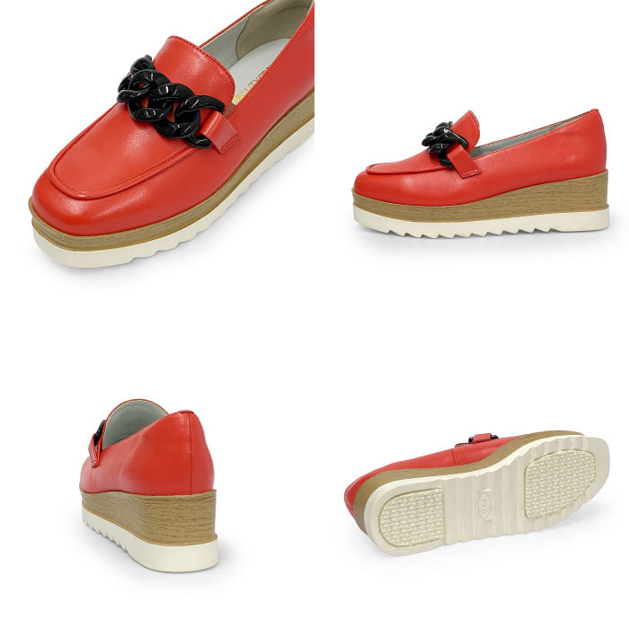 BEAUTYCREW CASUAL 厚底レザーシューズ 059-2583aw