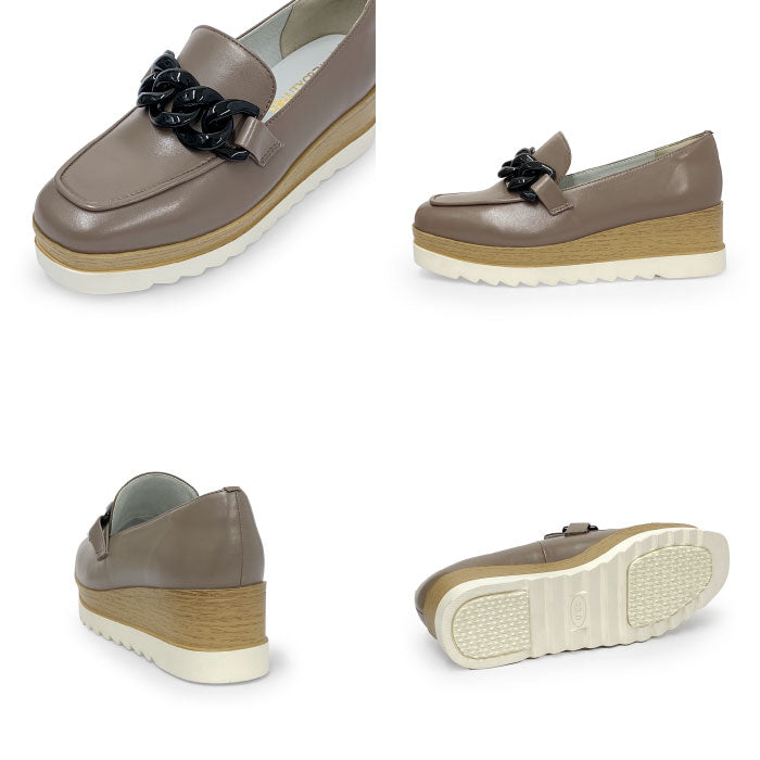 BEAUTYCREW CASUAL 厚底レザーシューズ 059-2583aw
