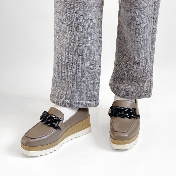 BEAUTYCREW CASUAL 厚底レザーシューズ 059-2583aw