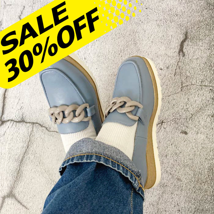【FINAL SALE 対象】BEAUTYCREW CASUAL 厚底レザーシューズ 059-2583ss