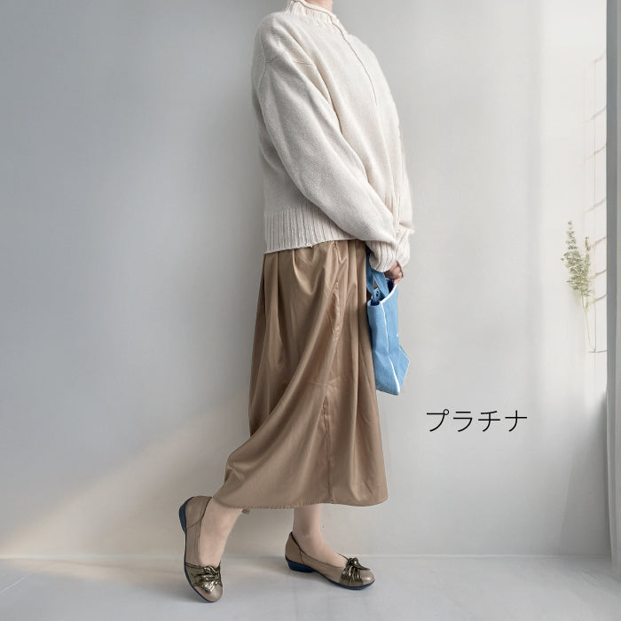Airystepレザーバレエシューズ059-3522aw