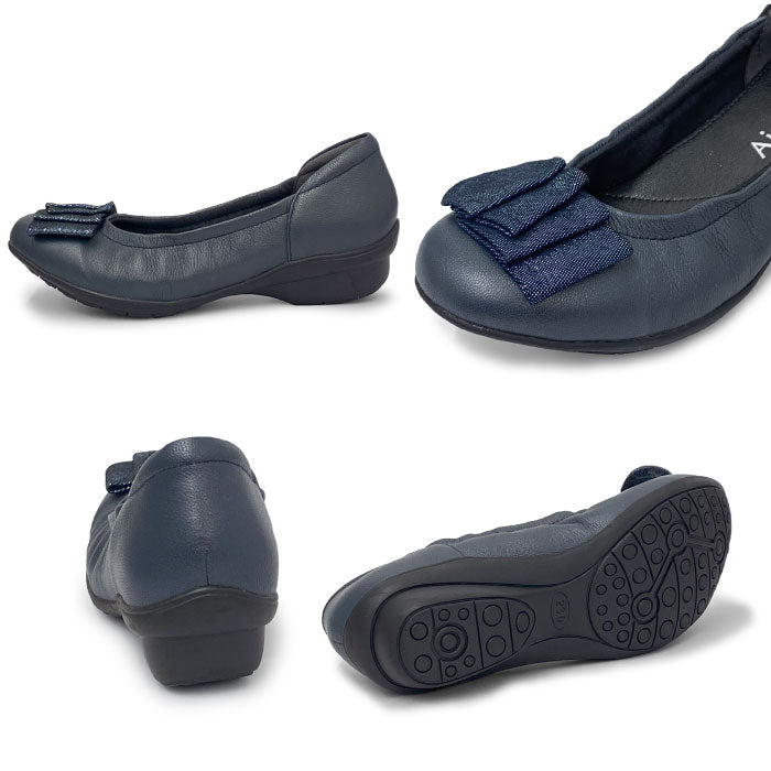 Airystep レザーバレエシューズ 059-3555aw