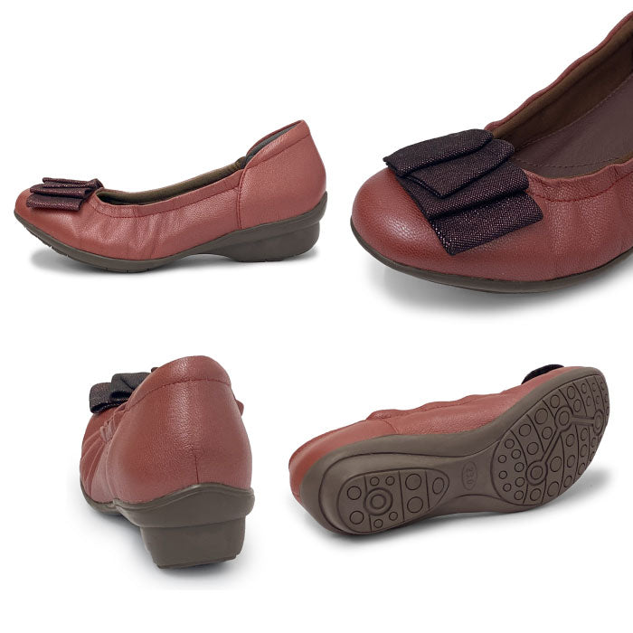 Airystep レザーバレエシューズ 059-3555aw