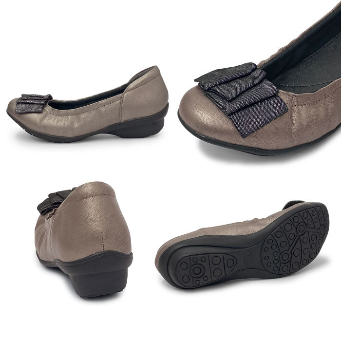 Airystep レザーバレエシューズ 059-3555aw