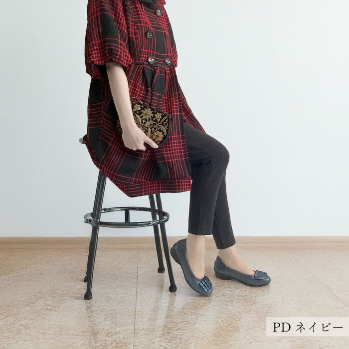 Airystep レザーバレエシューズ 059-3555aw