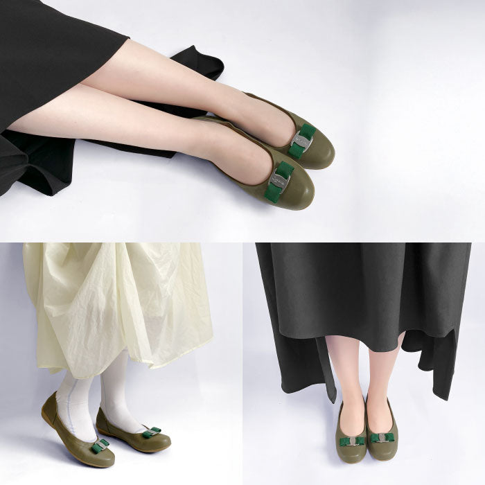 Airystep リボンバレエシューズ 059-6274aw