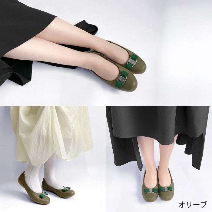 Airystep リボンバレエシューズ 059-6274aw