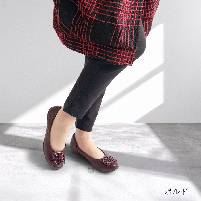 Airystep レザーバレエシューズ 059-6360aw