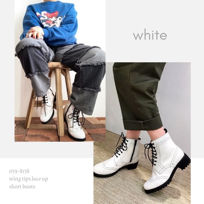 BEAUTYCREW CASUALレザーブーツ059-8158