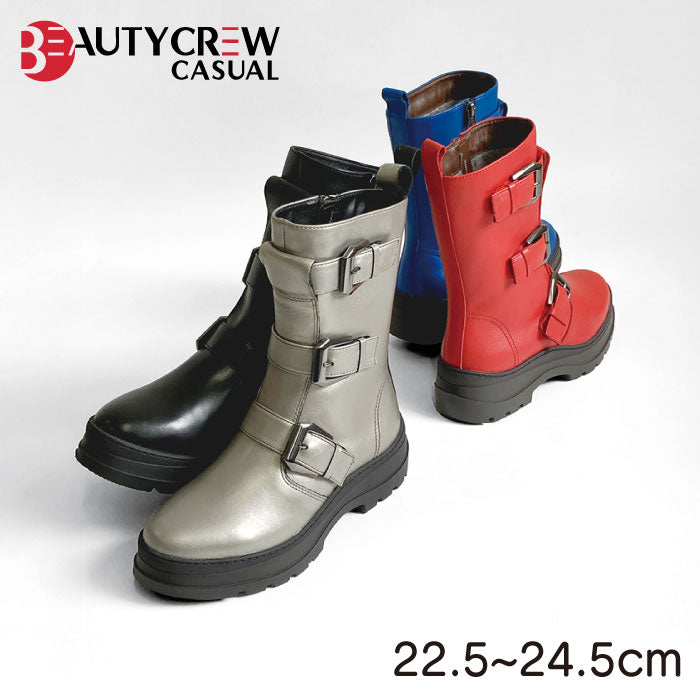 BEAUTYCREW CASUAL レザーブーツ 059-9854