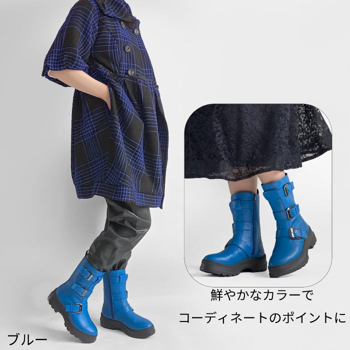 BEAUTYCREW CASUAL レザーブーツ 059-9854