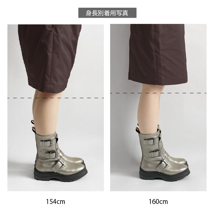 BEAUTYCREW CASUAL レザーブーツ 059-9854