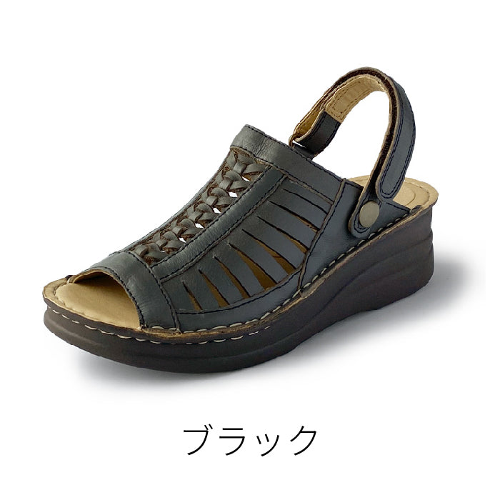 【FINAL SALE 対象】Airystep レザーサンダル 069-0329