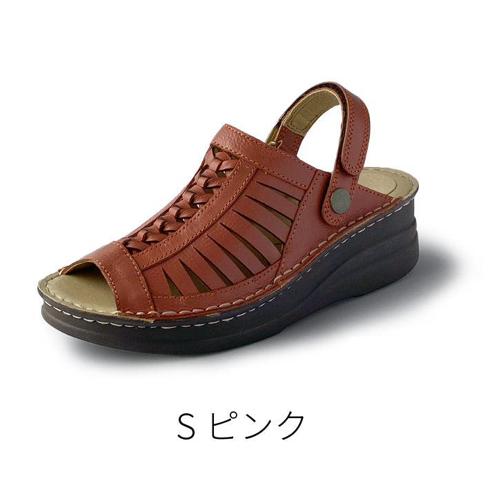 【FINAL SALE 対象】Airystep レザーサンダル 069-0329