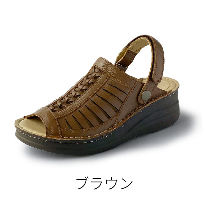 【FINAL SALE 対象】Airystep レザーサンダル 069-0329
