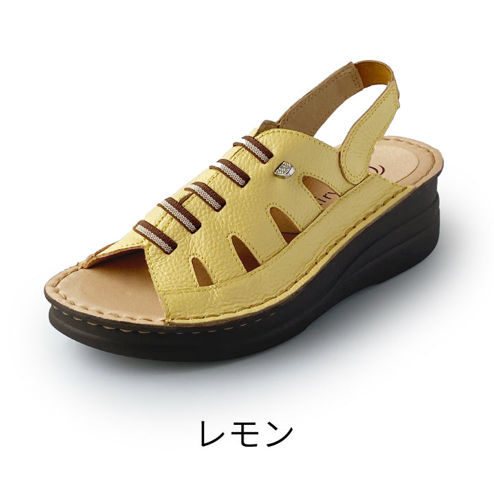 【FINAL SALE 対象】Airystep レザーサンダル 069-0331