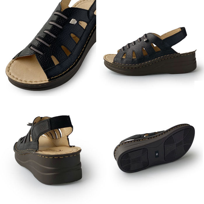 【FINAL SALE 対象】Airystep レザーサンダル 069-0331