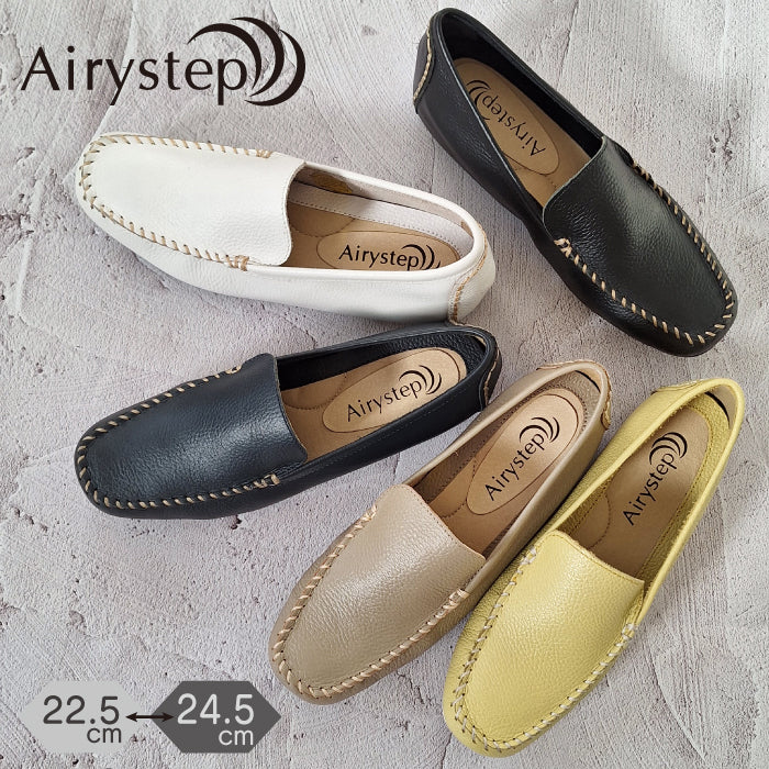 【FINAL SALE 対象】Airystep レザードライビングシューズ 069-7001ss
