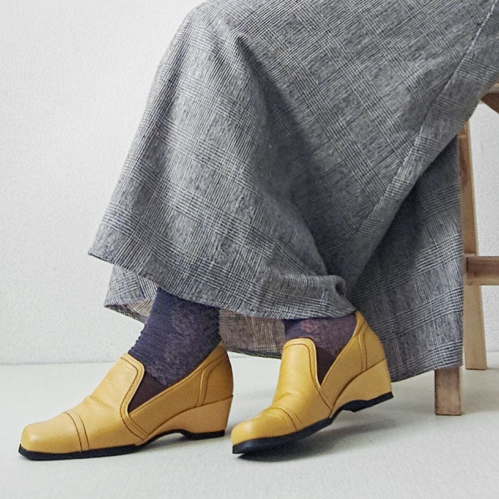 Airystep レザー スリッポンシューズ 082-0228aw