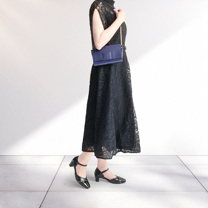 Yukiko Kimijima セパレートデザインパンプス 109-3175aw