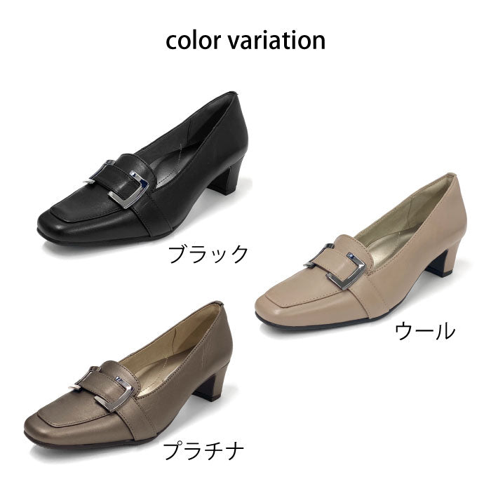 Yukiko Kimijima レザーパンプス 109-9008aw