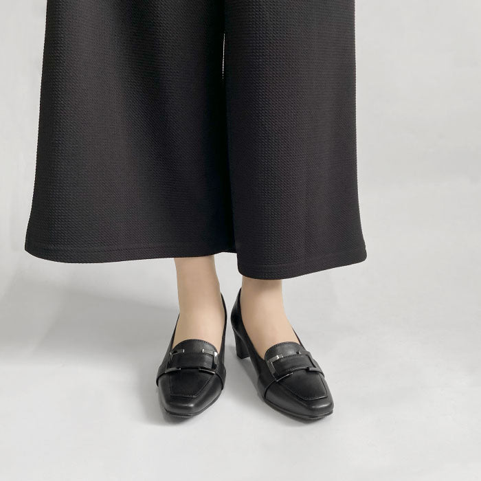 Yukiko Kimijima レザーパンプス 109-9008aw