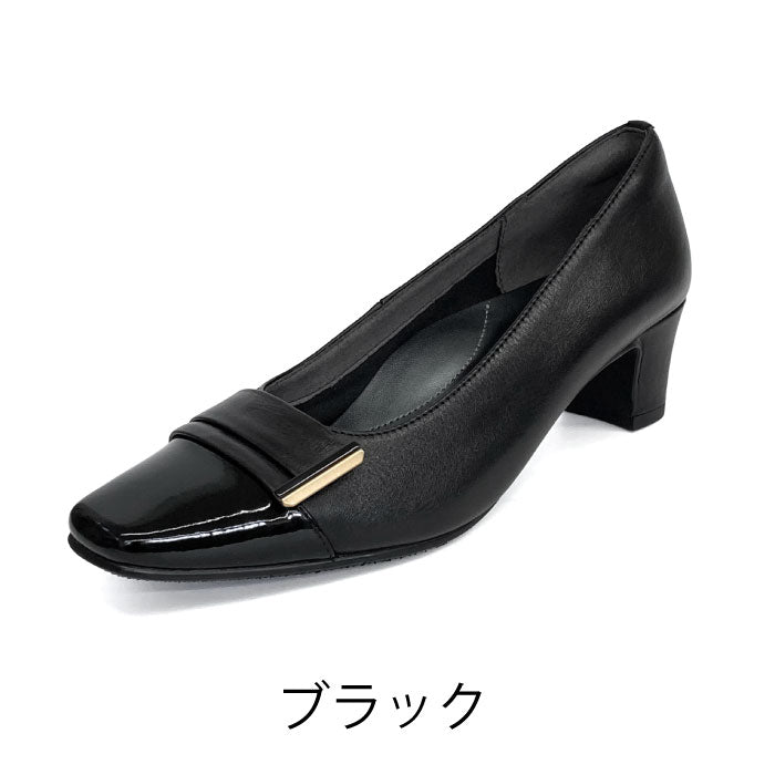 Yukiko Kimijima デザインレザーパンプス109-9009aw