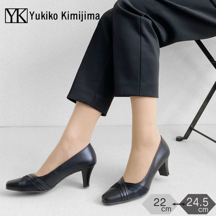 Yukiko Kimijima レザーパンプス 142-0124aw