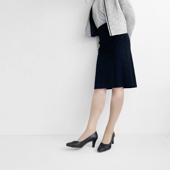 Yukiko Kimijima レザーパンプス 142-0124aw