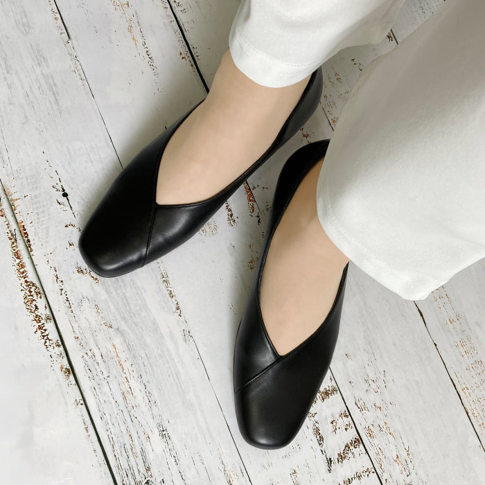 【FINAL SALE 対象】Yukiko Kimijima レザーパンプス142-8813ss