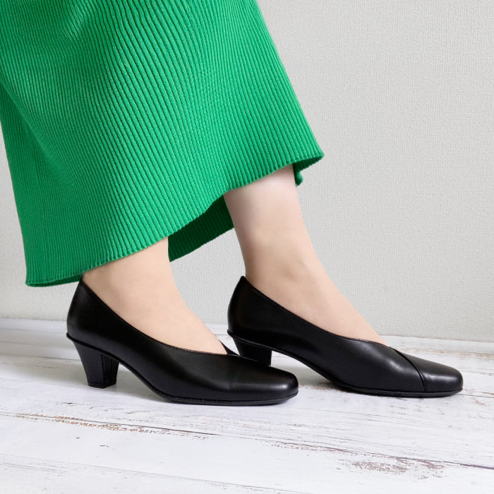 【FINAL SALE 対象】Yukiko Kimijima レザーパンプス142-8813ss