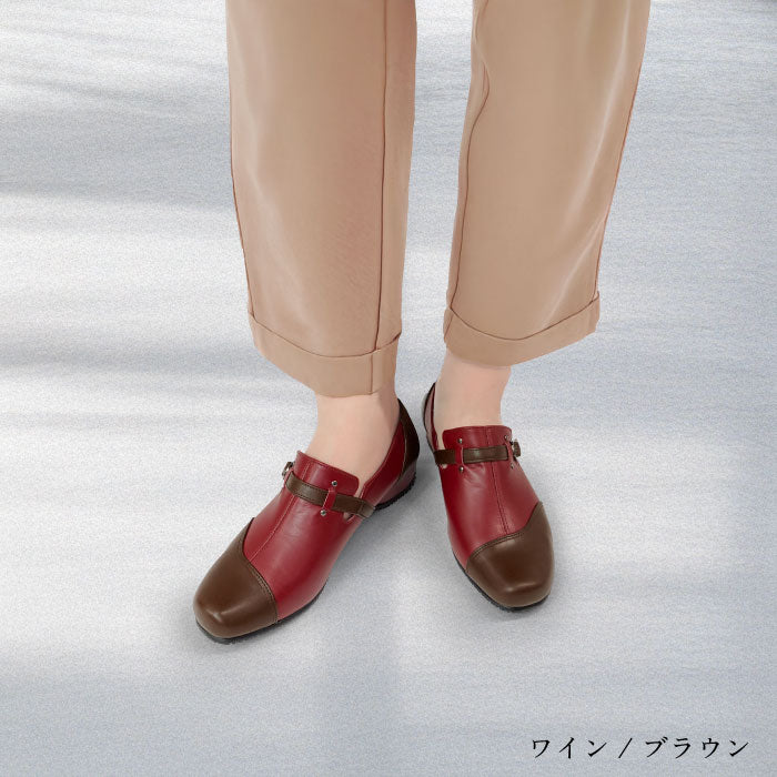 Yukiko Kimijima bisスリッポンシューズ172-7072aw