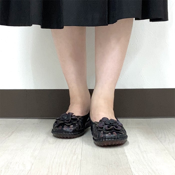 Airystepバレエシューズ039-0255aw