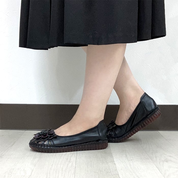 Airystepバレエシューズ039-0255aw