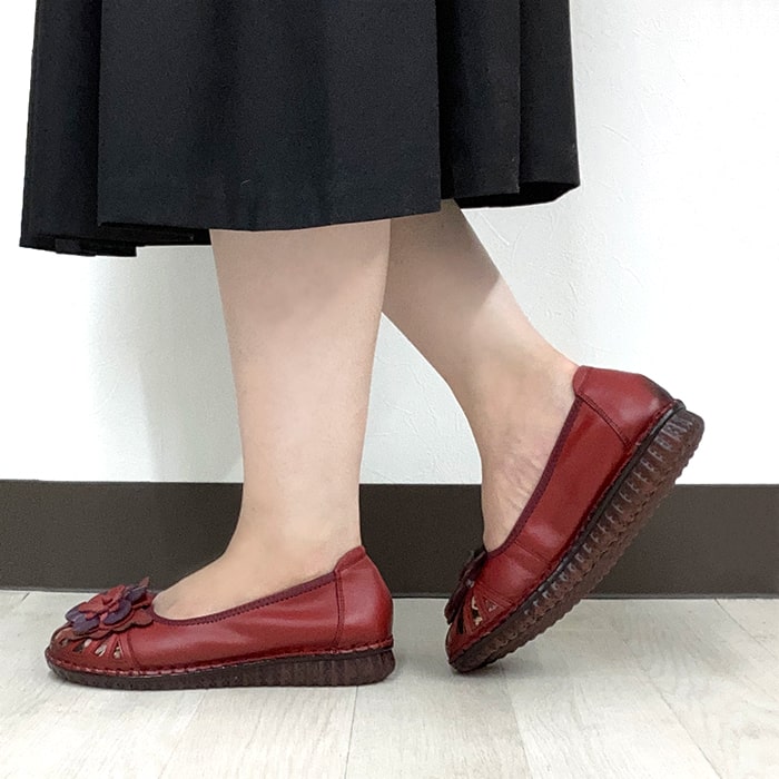 Airystepバレエシューズ039-0255aw