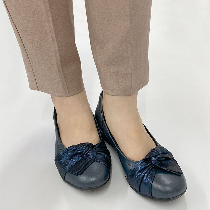 Airystepレザーバレエシューズ059-3522aw